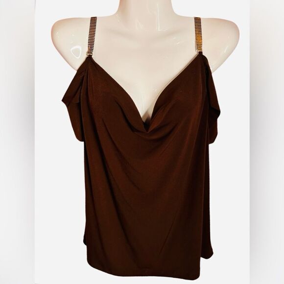 "Zenobia cold shoulder top  Size 3X - Picture 1 of 3